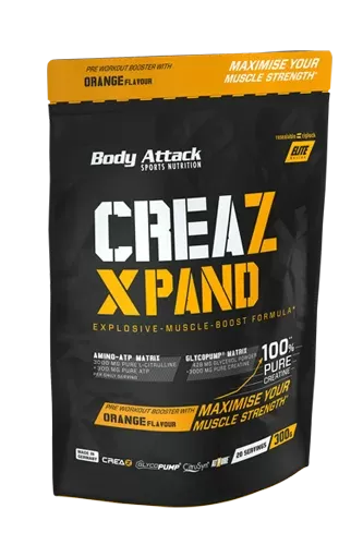 Body Attack, CREAZ XPAND Creatine-Booster, 300g