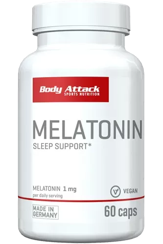 Body Attack, Melatonin, 60 Caps