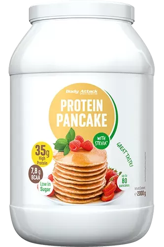 Body Attack, Protein Pancake Stevia, 2kg