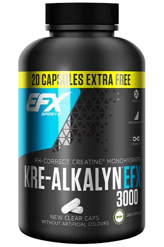 EFX, Kre-Alkalyn 3000, 260 Caps