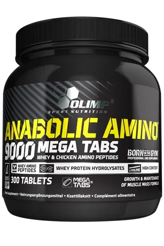 Olimp, Amino 9000 Mega Tabs, 300 Tablets