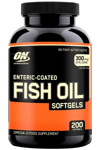 Optimum Nutrition, Fish Oil Softgels, 200 Caps